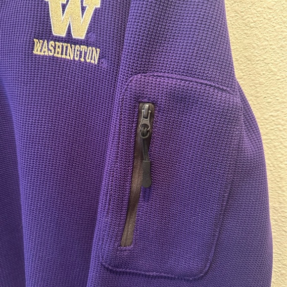 Colosseum Activewear - NCAA Quarter-zip Washington Huskies Men’s Pullover - Picture 4 of 9